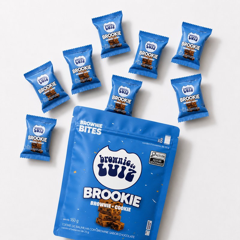 Bites Brookie — 8 mini brownies, 160g