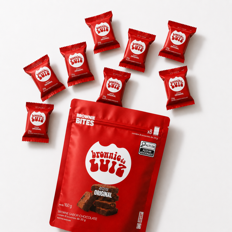 Bites Original — 8 mini brownies, 160g