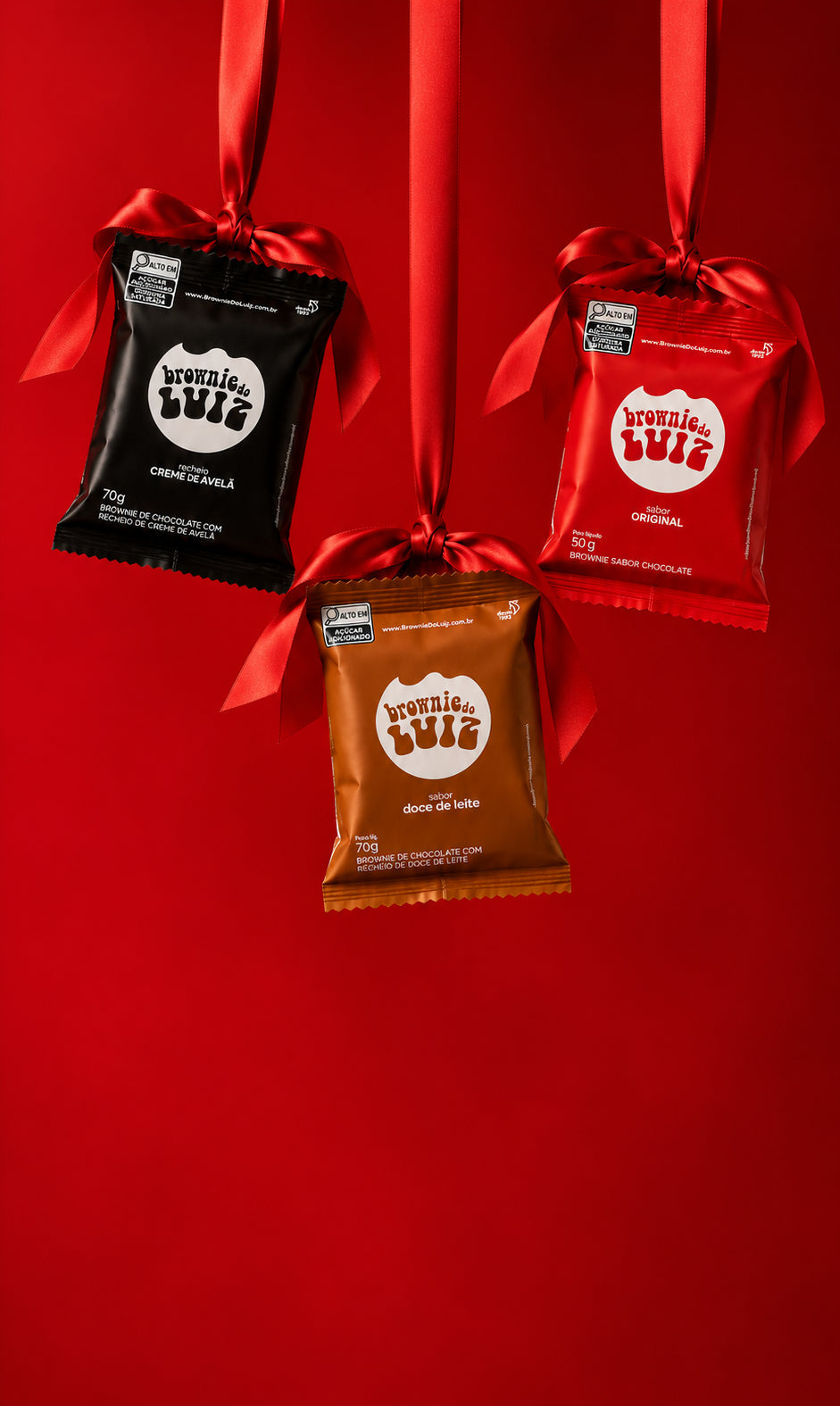 Brownies sortidos Brownie do Luiz
