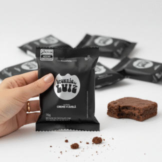 Brownie Recheado com Creme de Avelã | 10 unidades