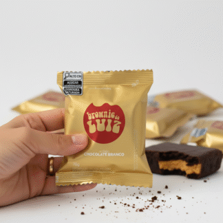 Brownie Recheado com Chocolate Branco | 10 unidades