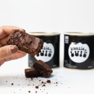 Casquinhas de Brownie com Creme de Avelã | 2 latas