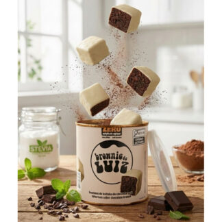 Bombom de Brownie Zero | Chocolate Branco
