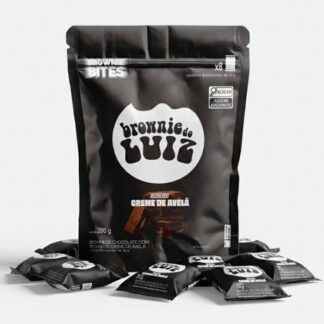 Brownie Bites Recheado Creme de Avelã 200g